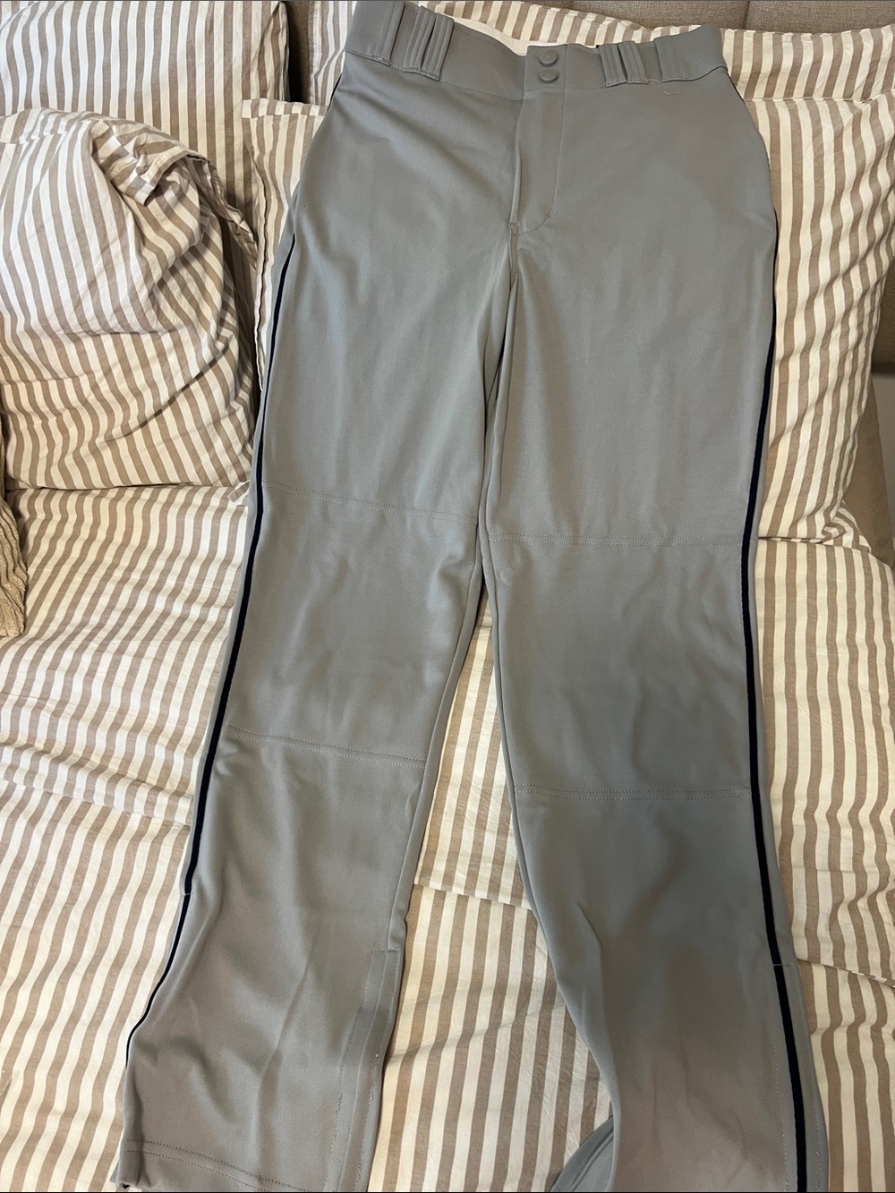 Champ Pro Full length Men's Gray Baseball Pants - S